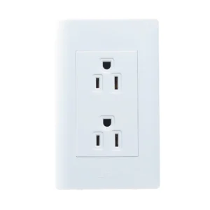 BA06-B PLACA CON CONTACTO DUPLEX.