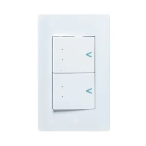 BA09-B PLACA CON 2 INTERRUPTORES DE ESCALERA DE 1.5 MÓDULOS.