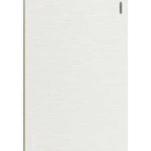 BF01-B PLACA PLANA CON 1 INTERRUPTOR SENCILLO DE 3 MÓDULOS FLAT BLANCA