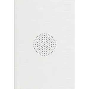 BF15-B PLACA PLANA CON ZUMBADOR FLAT BLANCA