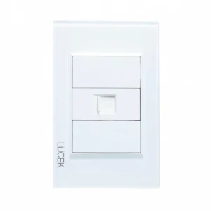 BP12-CBB PLACA CON CONEXIÓN A MÓDEM/INTERNET CRISTAL BLANCO BLANCO