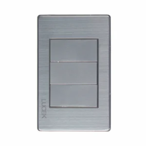 BP1200-M/P PLACA METÁLICA CIEGA PLATEADO