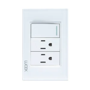 BP14-CBB PLACA CON ZUMBADOR CRISTAL BLANCO BLANCO