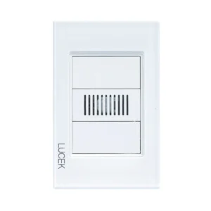 BP15-CBB PLACA CON ZUMBADOR CRISTAL BLANCO BLANCO