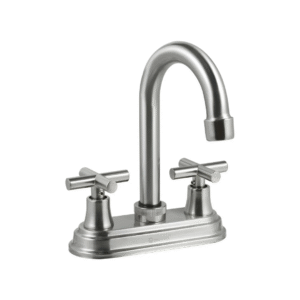 MEZCLADORA PARA LAVABO 4" COLOR SATIN