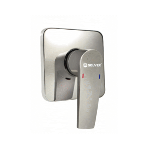 MONOMANDO PARA REGADERA SIN DESVIADOR SATINADO