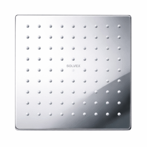 REGADERA CUADRADA CROMADA 8"