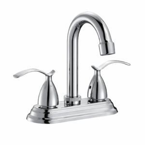 MEZCLADORA PARA LAVABO 4" COLOR CROMO