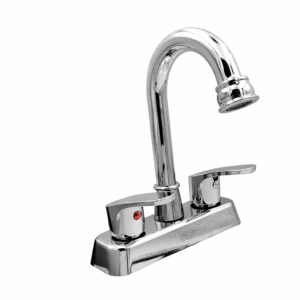 MEZCLADORA PARA LAVABO 4" COLOR CROMO