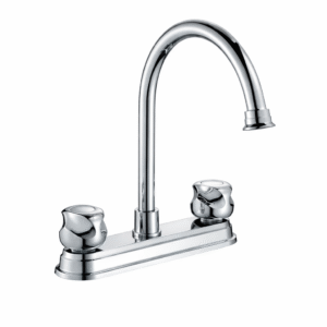 MEZCLADORA PARA FREGADERO 8" COLOR CROMO