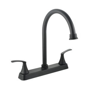 MEZCLADORA 8" PARA FREGADERO NEGRO