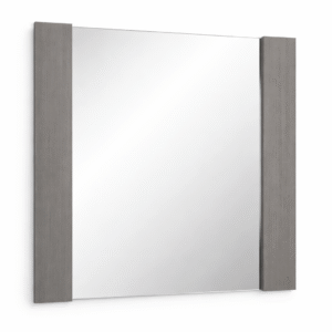ESPEJO 52X60X1.6CMS ACABADO CENIZA