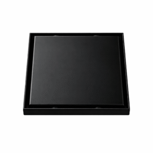 COLADERA DOBLE VISTA ACERO INOXIDABLE NEGRO MATE