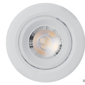 LUMINARIO EMPOTRABLE DIRIGIBLE DE LED 12 W LUZ BLANCA