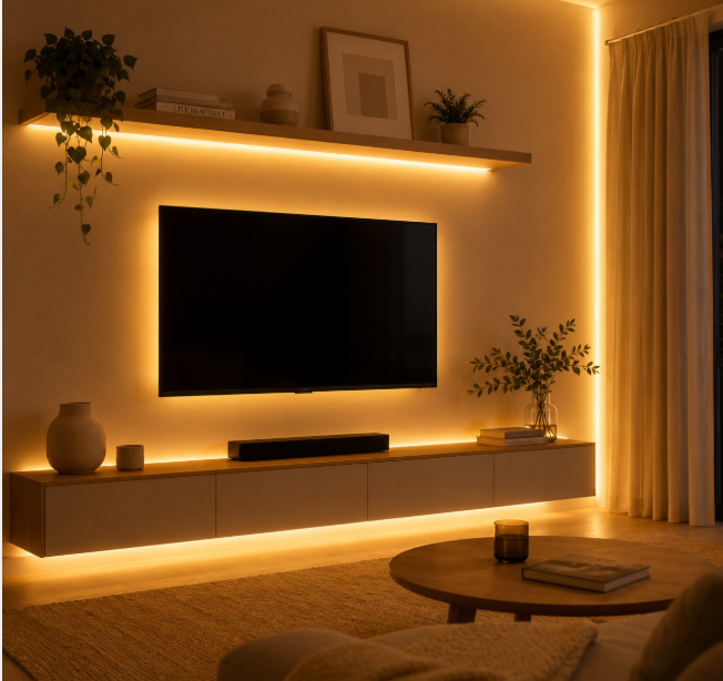 TIRA LED PARA USO INTERIOR 5M 6.5 W LUZ CALIDA 2700 K - Image 3