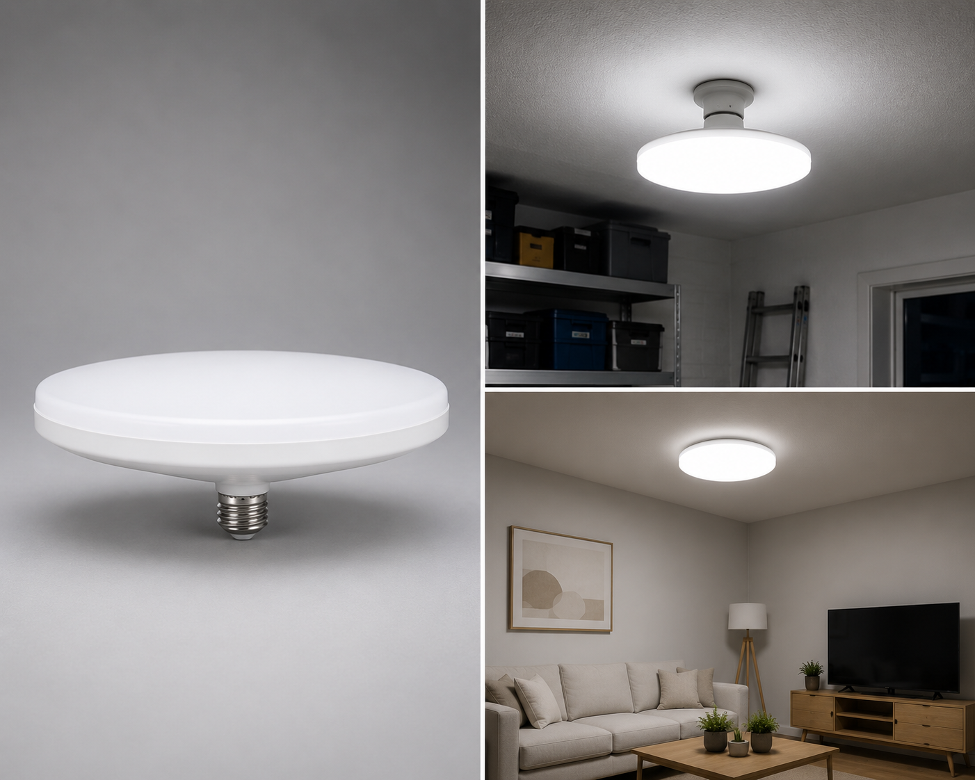 FOCO LED UFO 155MM 85 265V 8000K 20W LUZ BLANCA - Image 2