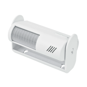 SENSOR DE MOVIMIENTO CON ALARMA Y TIMBRE USO INTERIOR